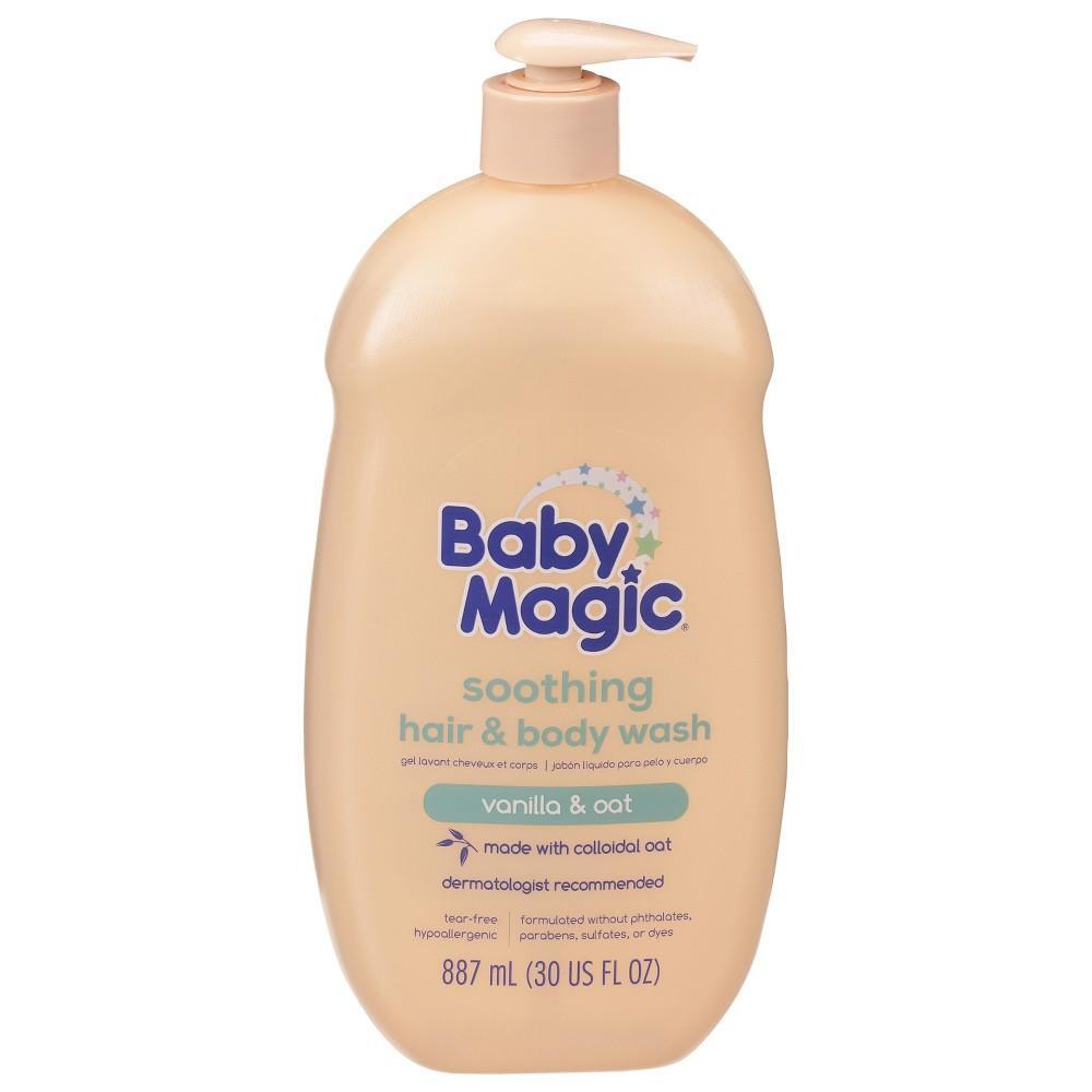 Baby Magic Soothing Vanilla & Oat Hair & Body Wash 30 Fl Oz