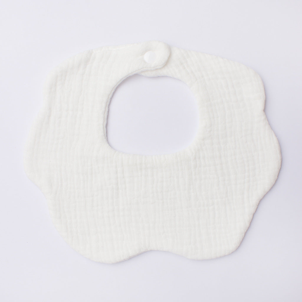 Infant And Toddler Supplies Candy-Colored Gauze Lace Bib