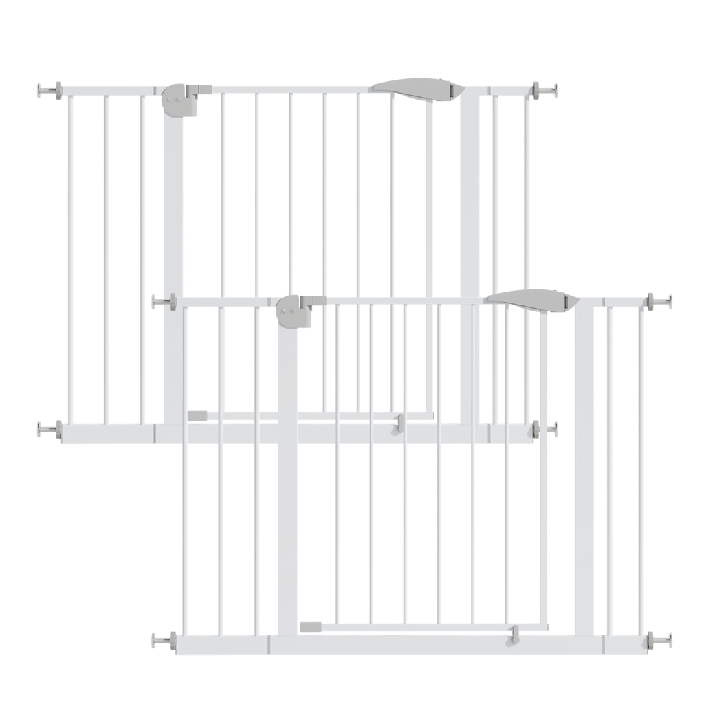 2 Pack 29.5-44.1" Wide Baby Gate for Stairs