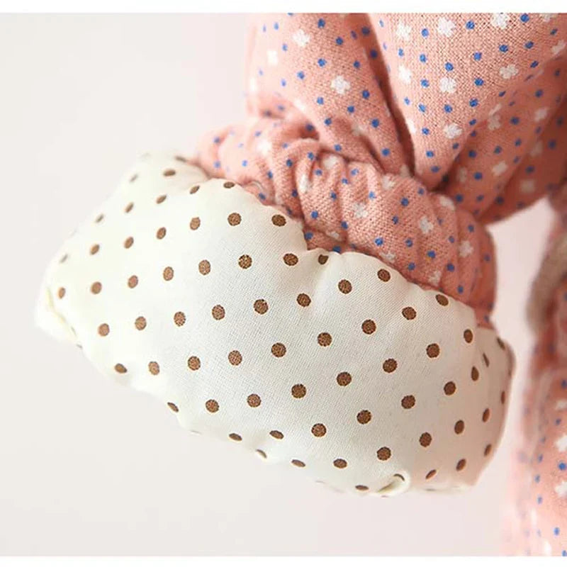 2026 Newborn baby girl clothes floral hooded cotton-padded jacket outerwear for 1 year baby birthday clothing girls outfits coat