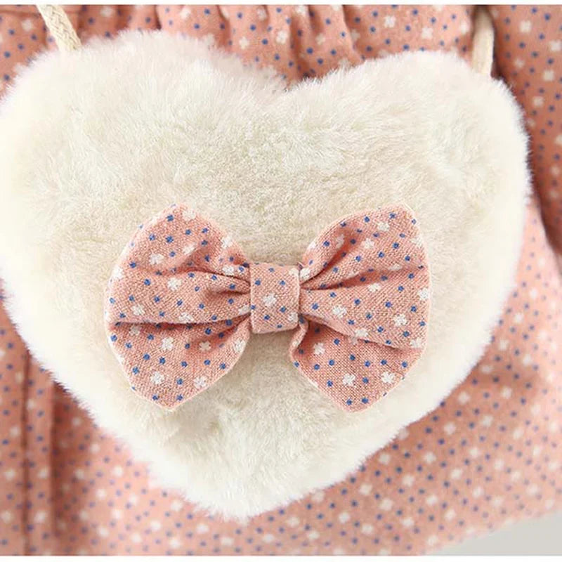 2026 Newborn baby girl clothes floral hooded cotton-padded jacket outerwear for 1 year baby birthday clothing girls outfits coat