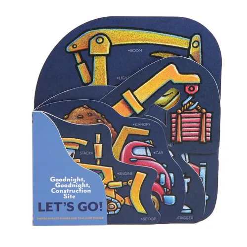 Goodnight, Goodnight, Construction Site: Let's Go!: (Construction Vehicle Board Books, Construction Site Books, Children's Books for Toddlers) - Board Book