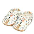 Ella Bonna Non-Slip Sole Forest Animals Patterned Baby Booties, Home Boot Slippers Nursery Shoes