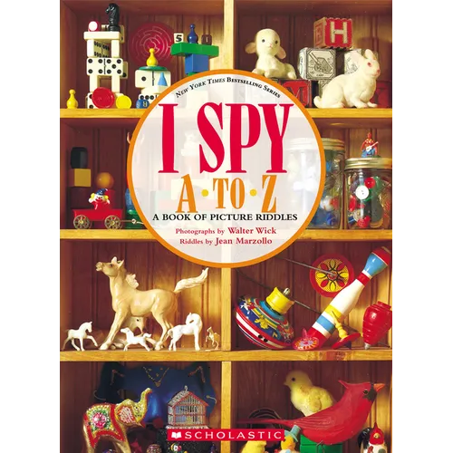 I Spy A to Z: A Book of Picture Riddles - Hardcover