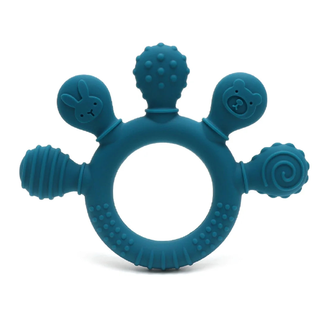 Silicone Baby Teether – Sensory Chew Beads for Anxiety & Teething Relief, 0-12 Months
