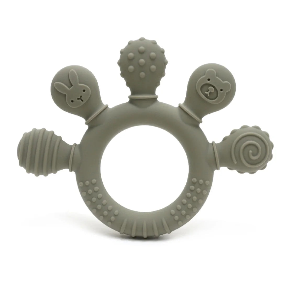 Silicone Baby Teether – Sensory Chew Beads for Anxiety & Teething Relief, 0-12 Months