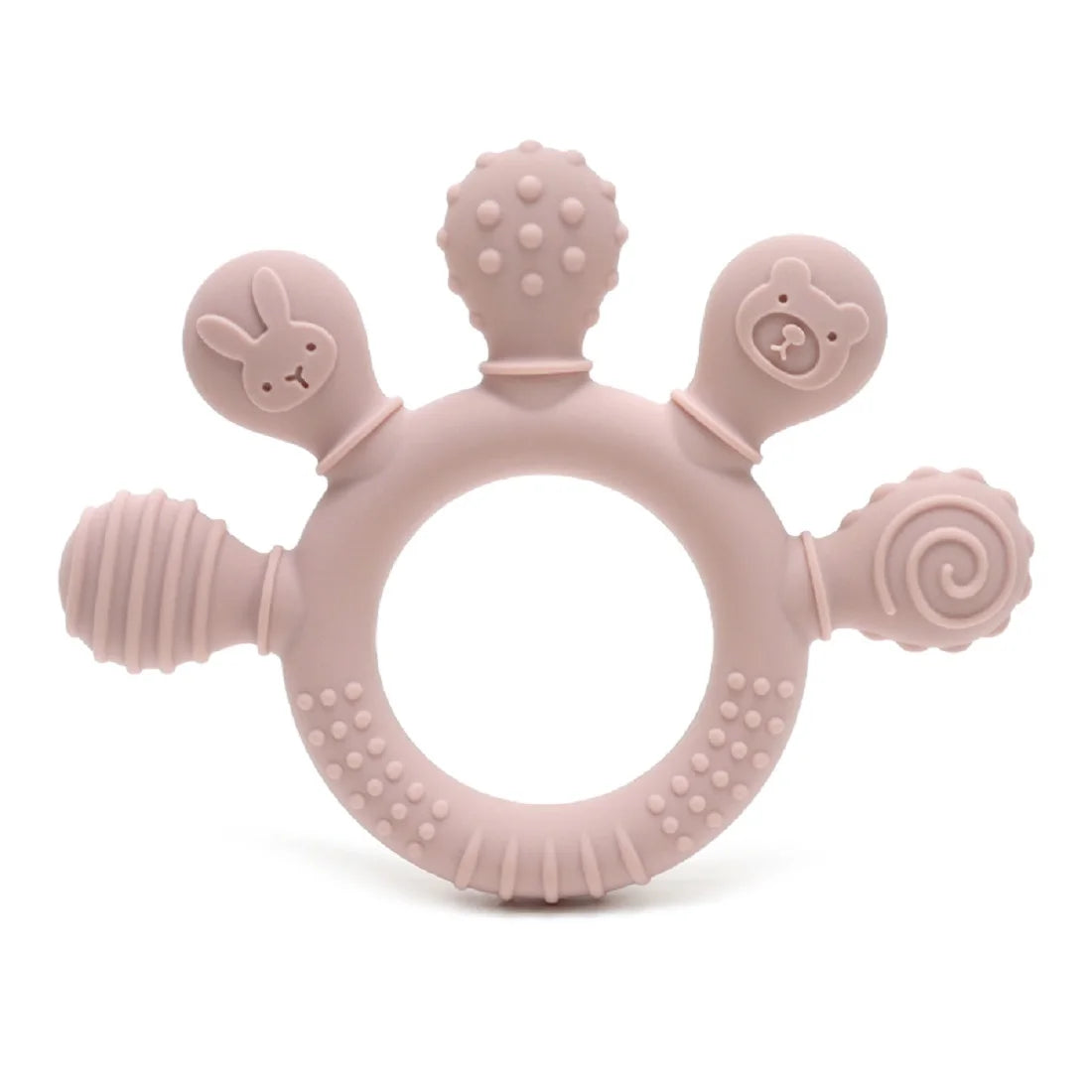 Silicone Baby Teether – Sensory Chew Beads for Anxiety & Teething Relief, 0-12 Months