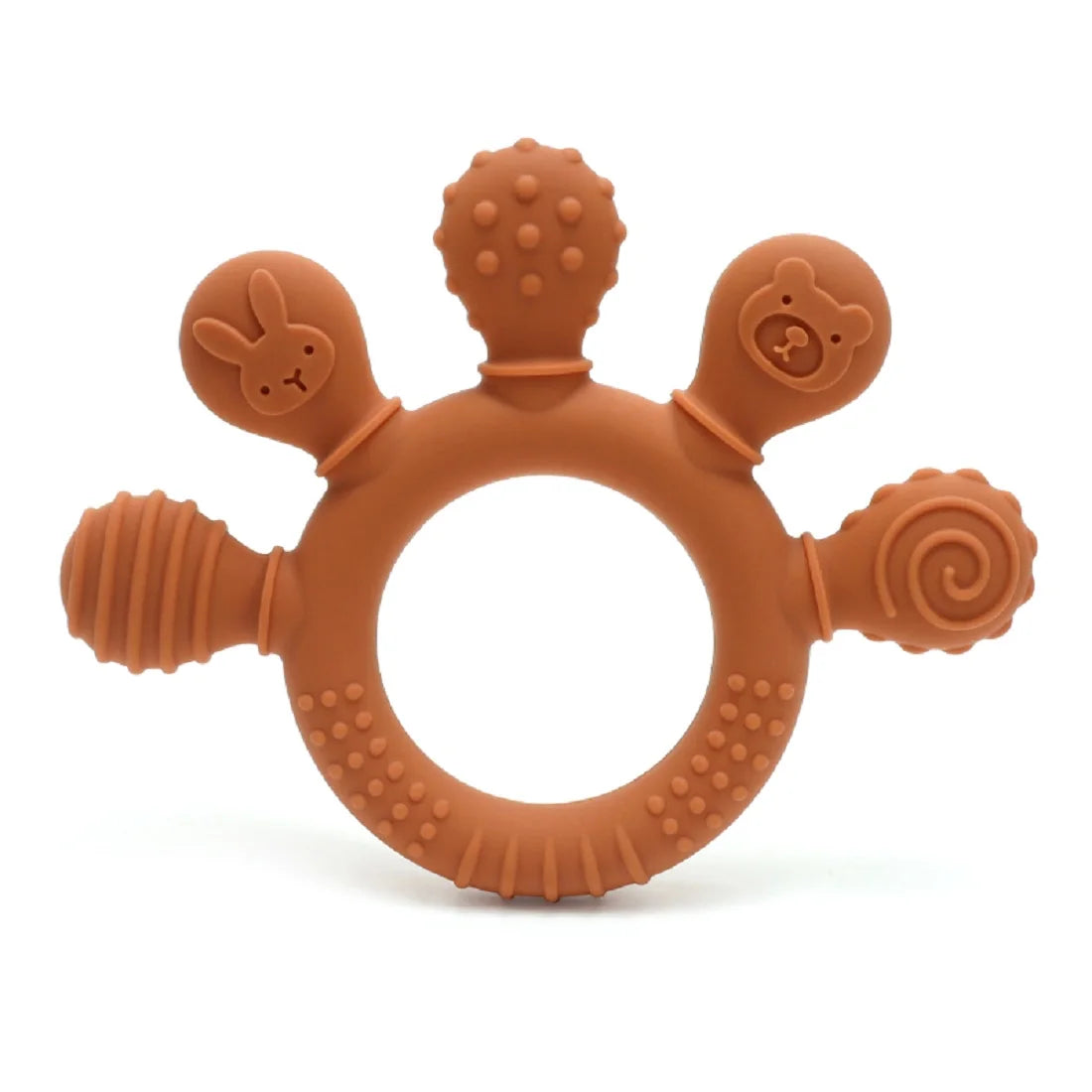 Silicone Baby Teether – Sensory Chew Beads for Anxiety & Teething Relief, 0-12 Months