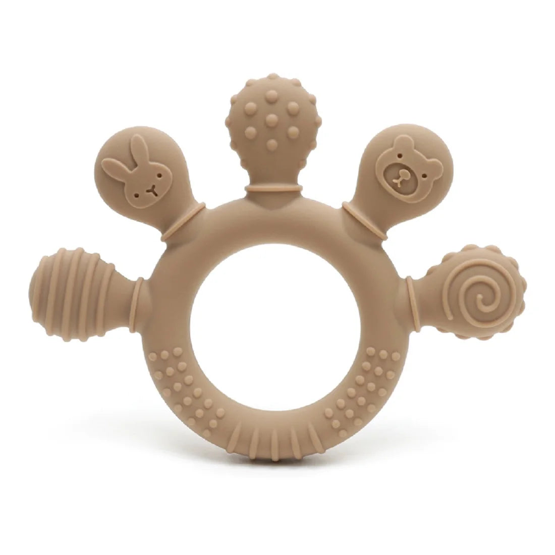 Silicone Baby Teether – Sensory Chew Beads for Anxiety & Teething Relief, 0-12 Months