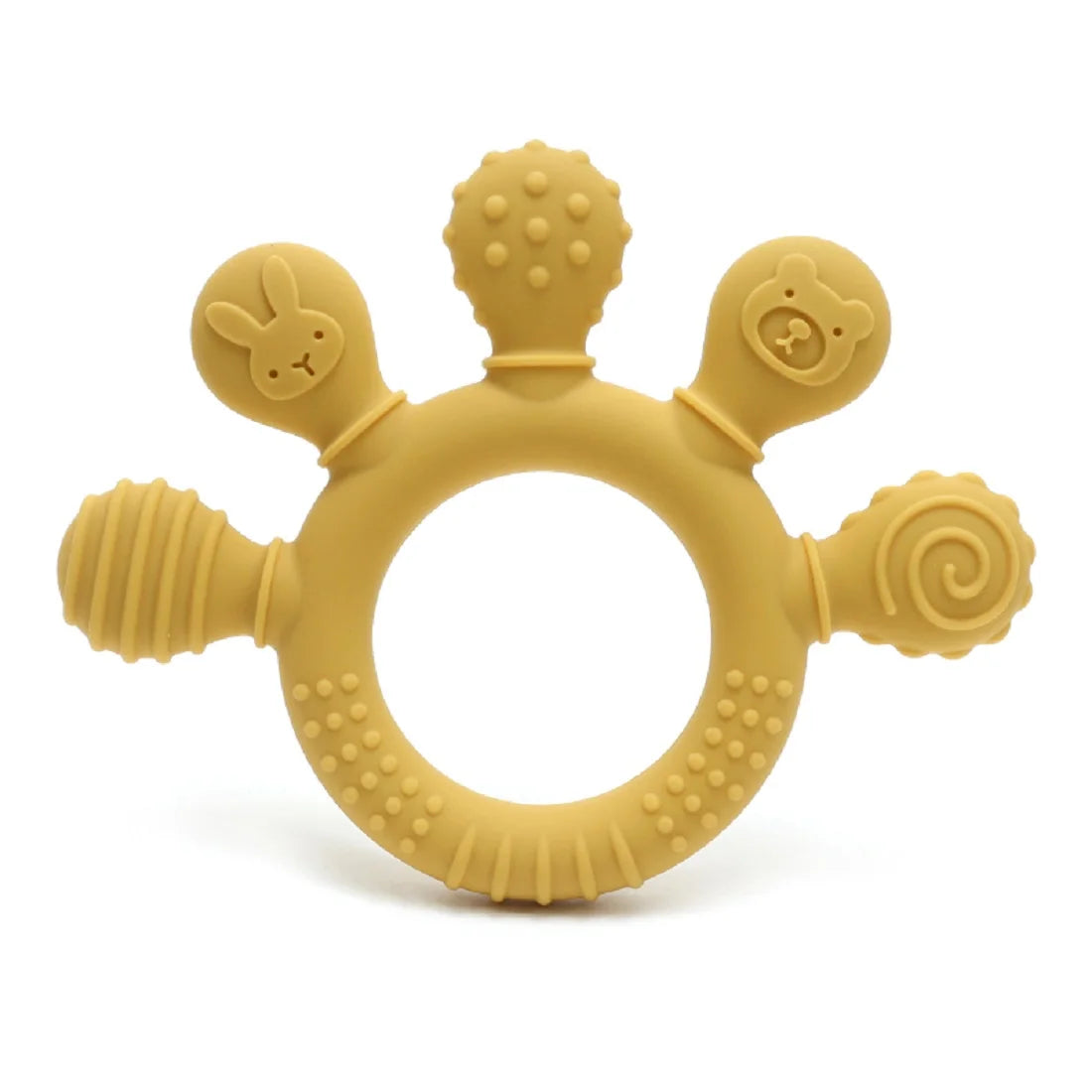 Silicone Baby Teether – Sensory Chew Beads for Anxiety & Teething Relief, 0-12 Months