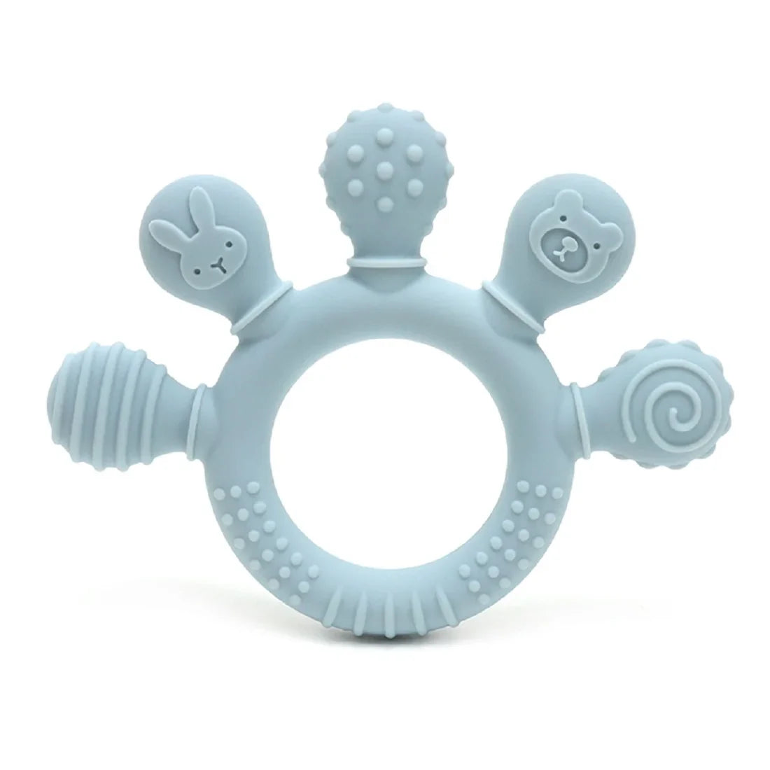 Silicone Baby Teether – Sensory Chew Beads for Anxiety & Teething Relief, 0-12 Months