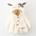 2026 Newborn baby girl clothes floral hooded cotton-padded jacket outerwear for 1 year baby birthday clothing girls outfits coat