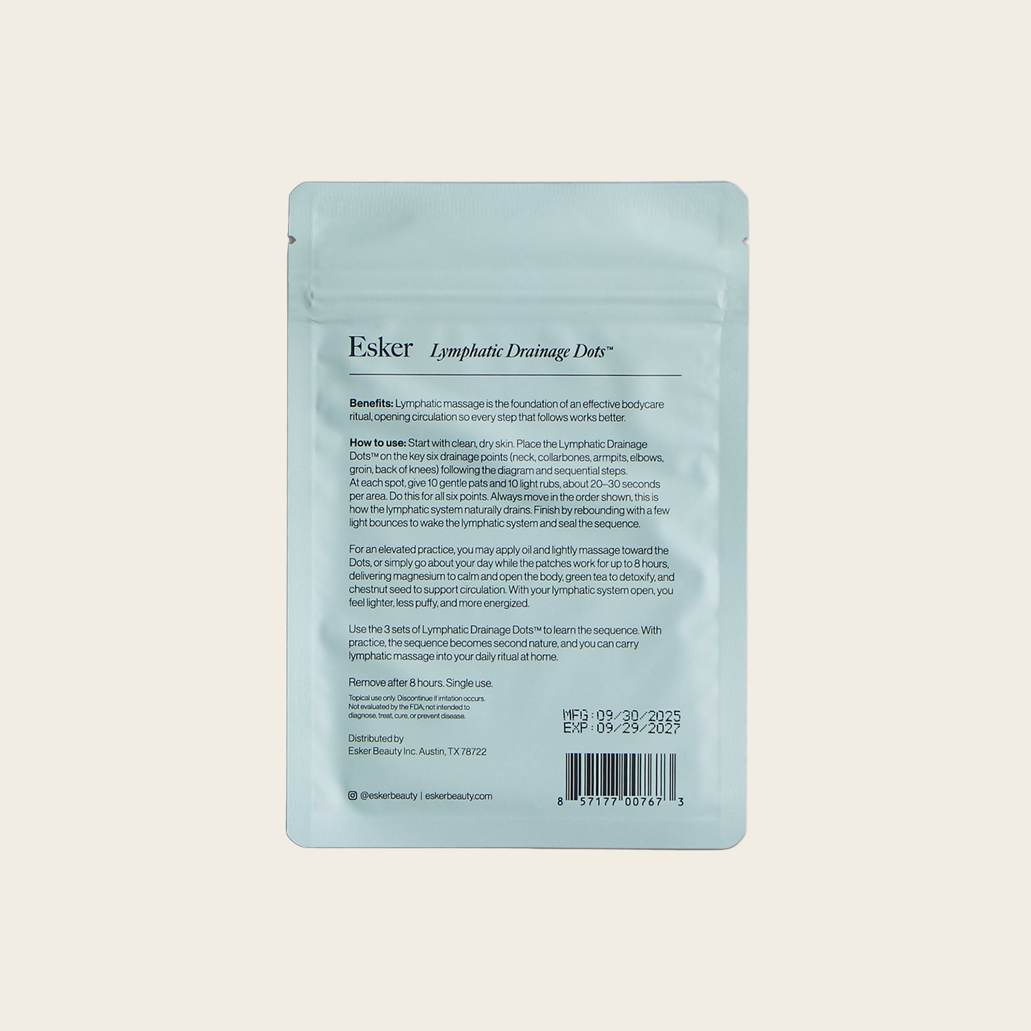 Lymphatic Drainage Dots