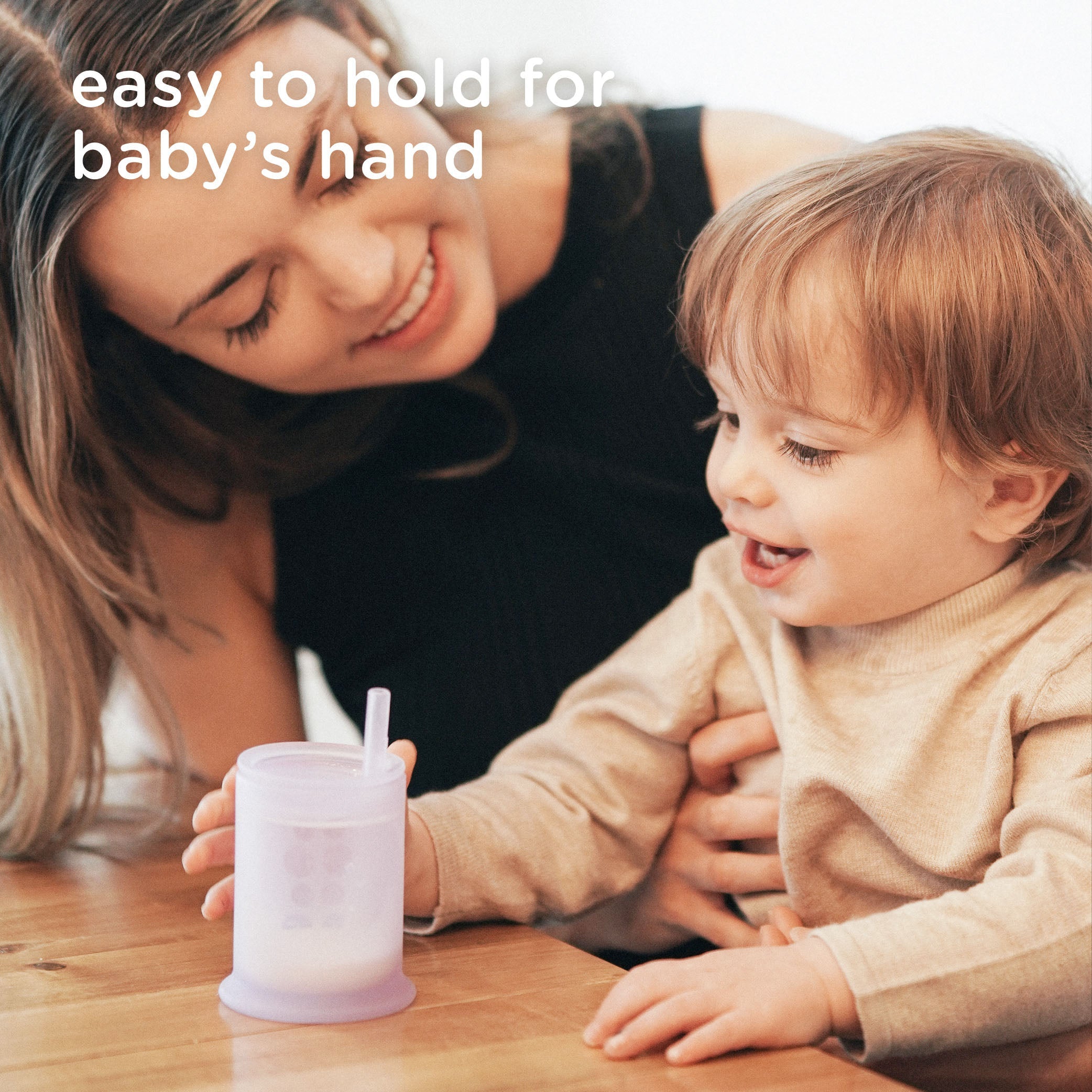 Olababy Training Cup with Straw for Baby-Led Drinking (5oz)