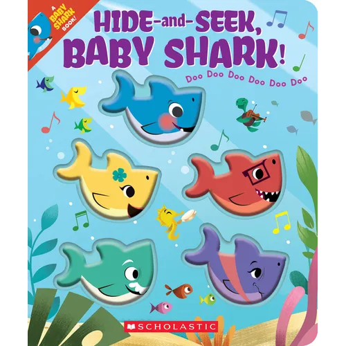 Hide-And-Seek, Baby Shark! (a Baby Shark Book) - Board Book